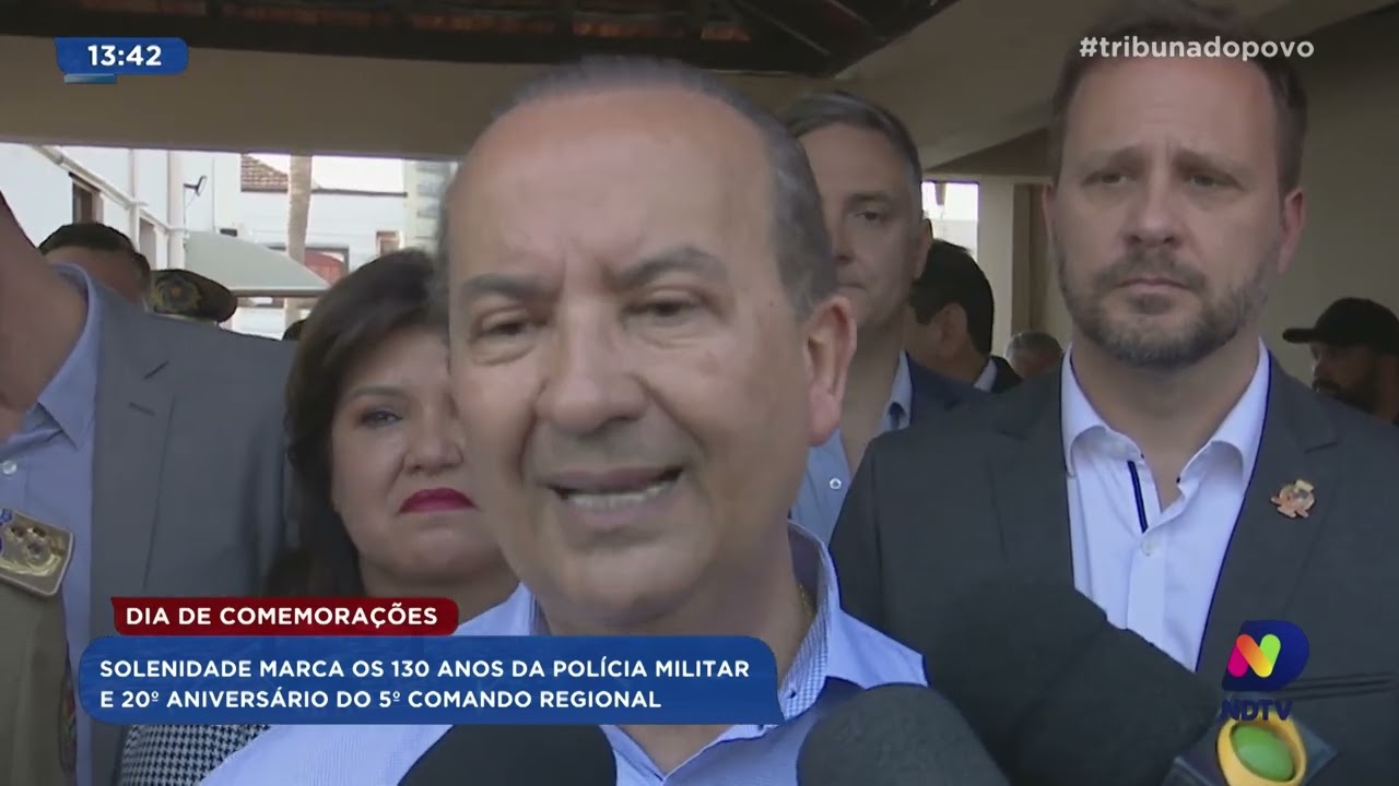Solenidade marca os 130 anos da Pol&iacute;cia Militar