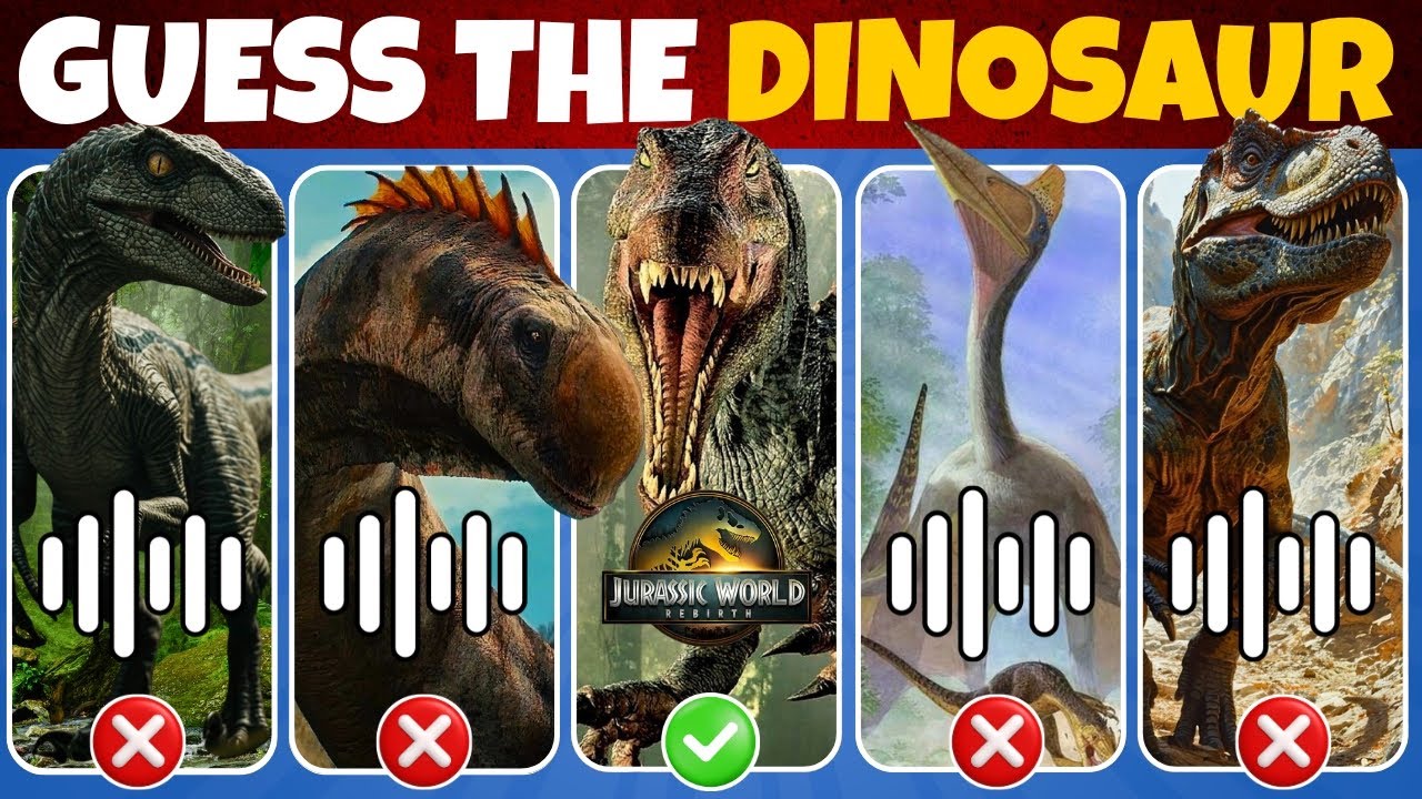 Угадай динозавров из «Мира Юрского периода: Возрождение» по звуку и тени! 😱🦖Мозазавр, спинозавр и...