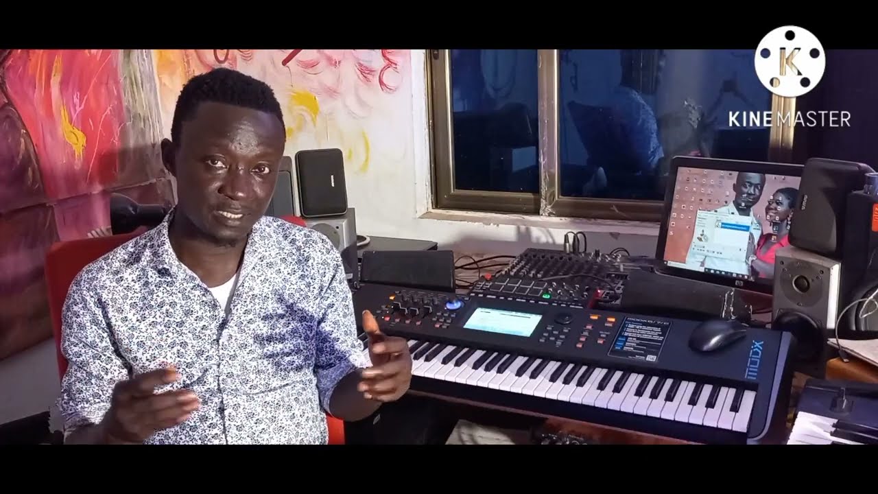 wofa asomani okwanyi ware me or awurade kei keyboard lessons from obeng wonderful piano progression