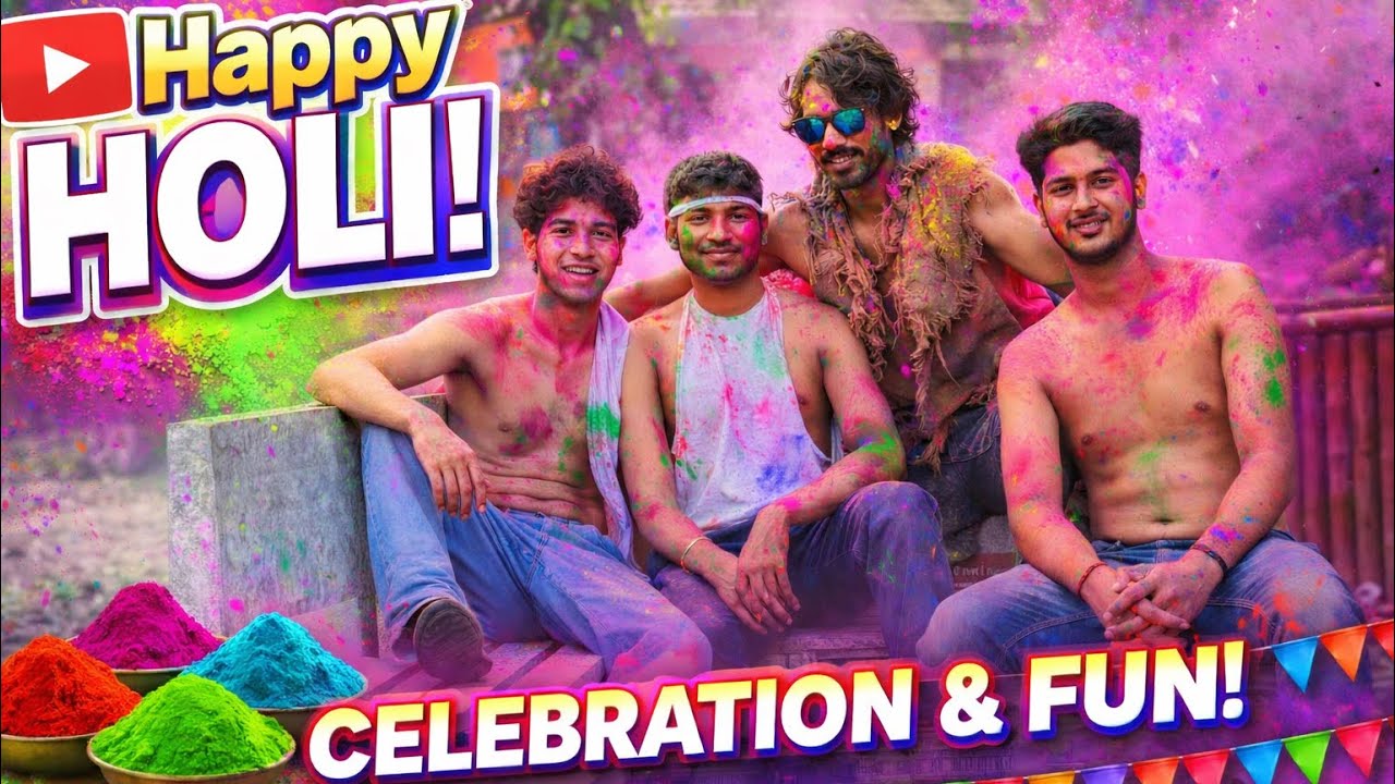 Aj to holi hai our holi mana kar maja aa gaya 🎉🎊🥳