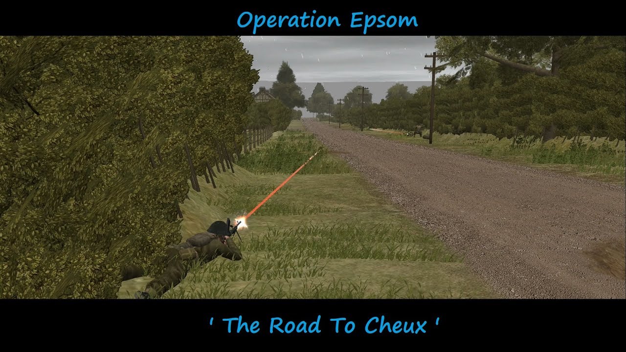 Combat Mission, Operation Epsom.  Battle #2 - The Road To Cheux
