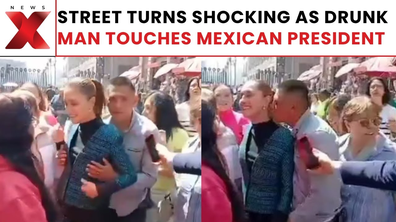 Mexico’s President Sheinbaum Files Complaint After Man Groped Her in Public
