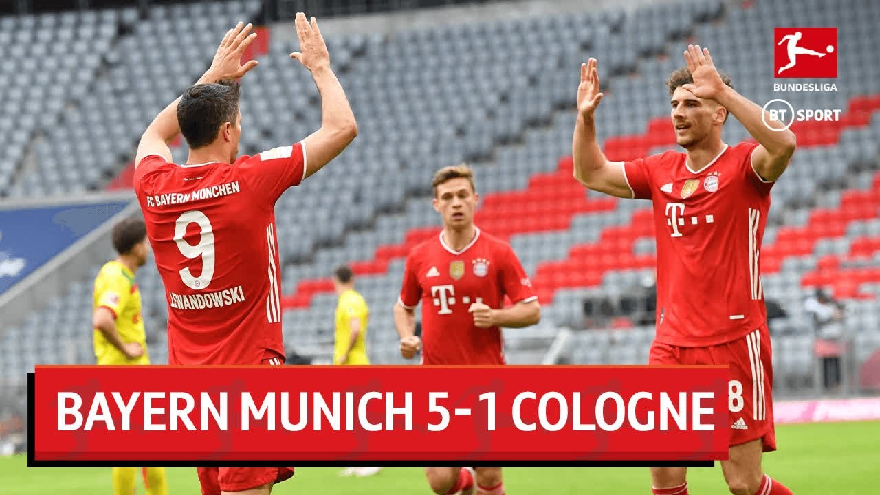 Bayern Munich vs Cologne (5-1) | Bavarians strengthen position at the top | Bundesliga Highlights