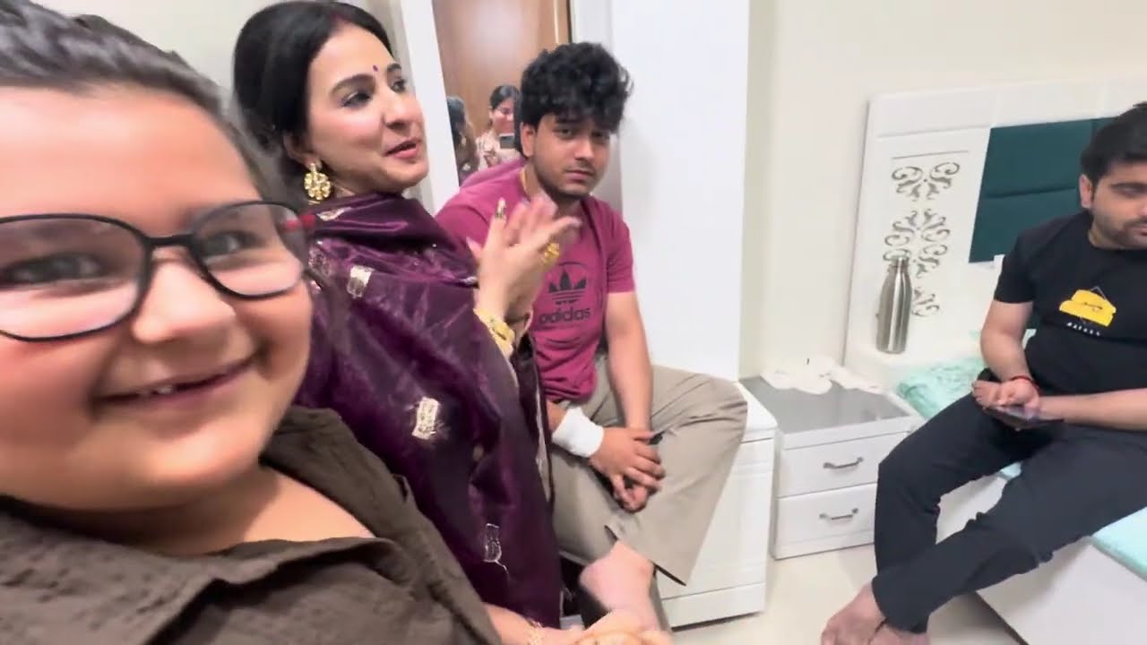 Nathupur gaye aaj ratjaga me didi ke yaha ....