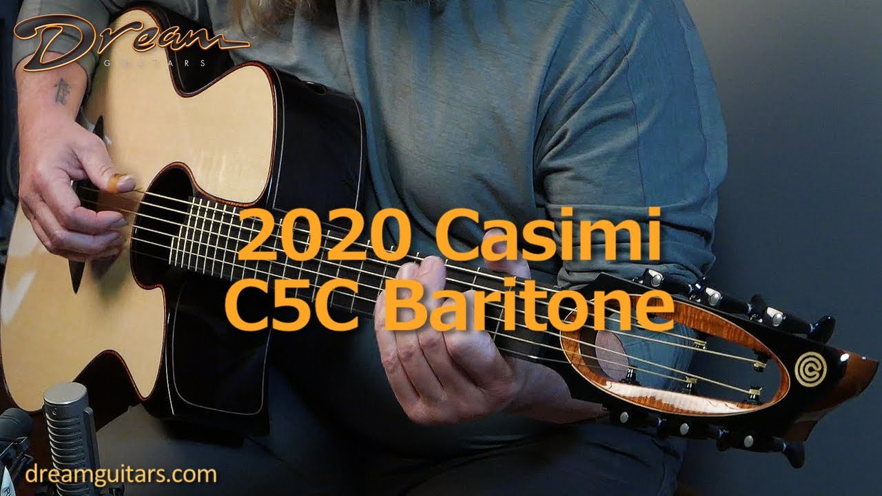 Casimi C5C Baritone 2020, африканское черное дерево и лунная ель.