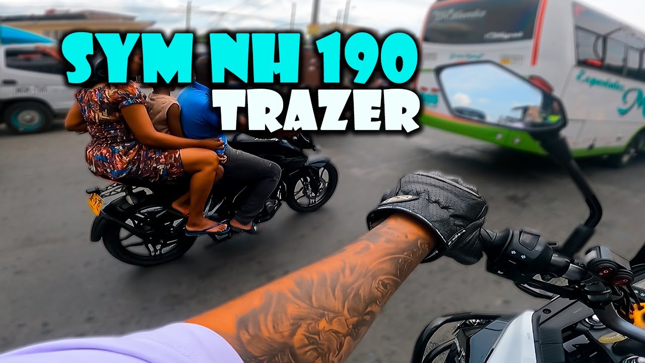 Probando SYM NH 190 TRAZER - ¿Mejor que Honda NX 190? 😔