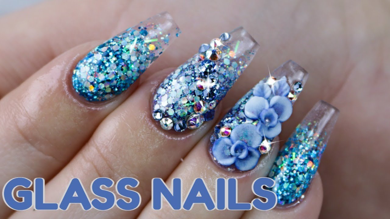 HOW TO: GLASS NAILS | ACRYLIC TUTORIAL