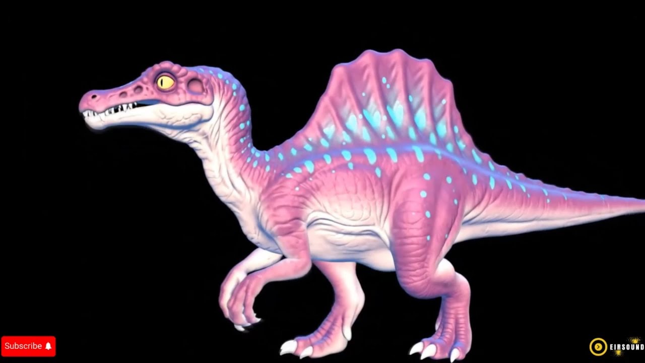 Beautiful 3D Holographic Video of Dinosaurs - T-rex, Tyrannosaurus, Triceratops