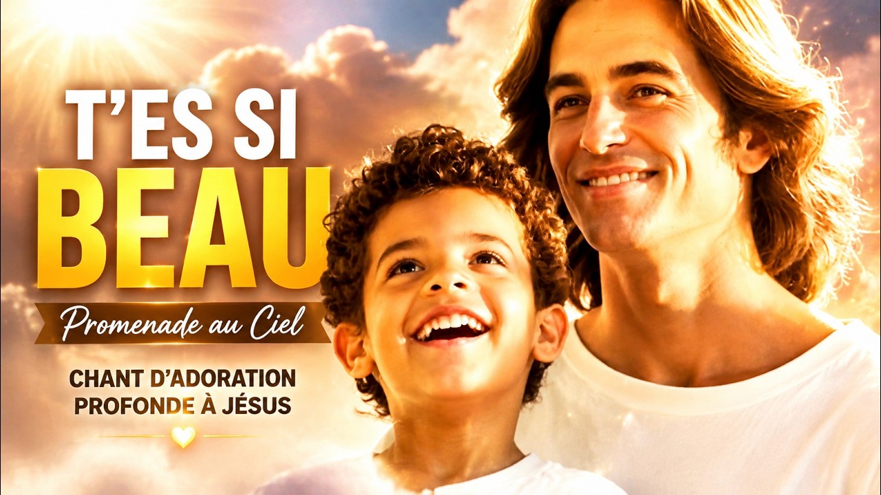 T’es si beau – Promenade au Ciel | Chant d’Adoration Profonde à Jésus