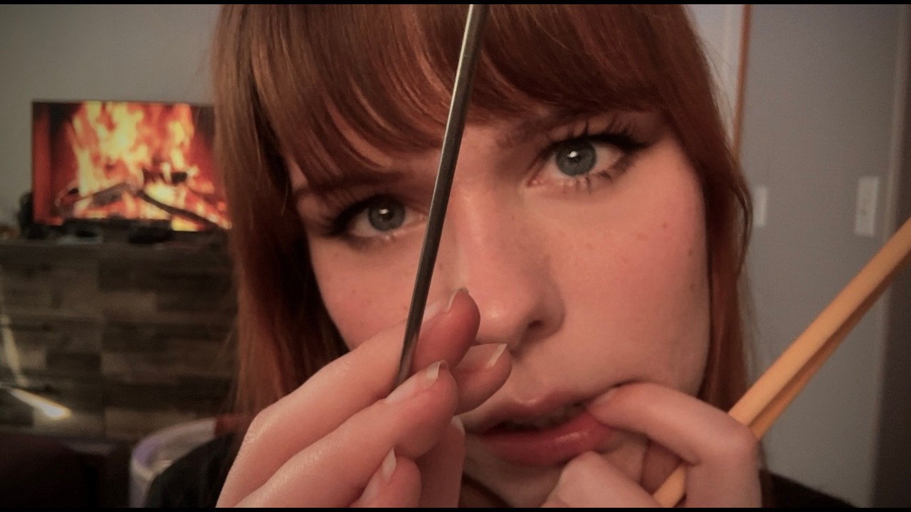 ASMR Perfectionist Fixing Your Middle Part (Obsessive Hair Parting and Straightening)