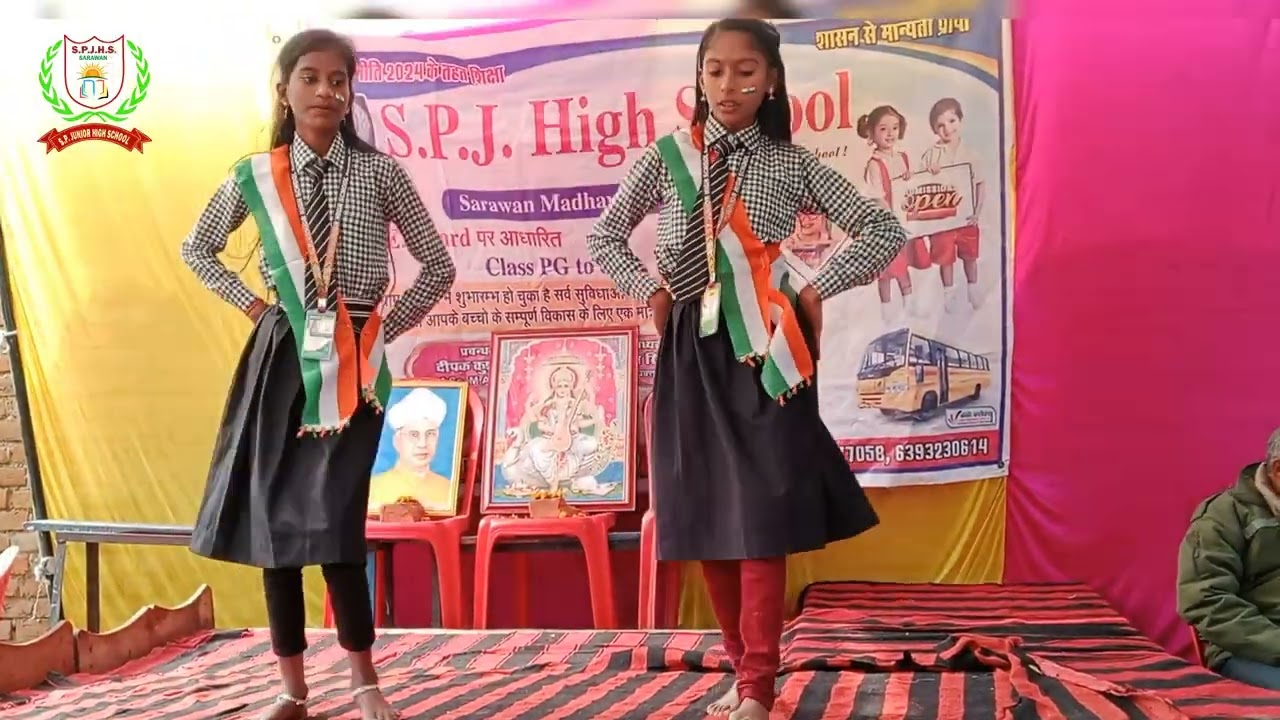 Bharat hai pehchan meri or Tiranga jaan meri #26january #dance #song #viral #school #deshbhakti 