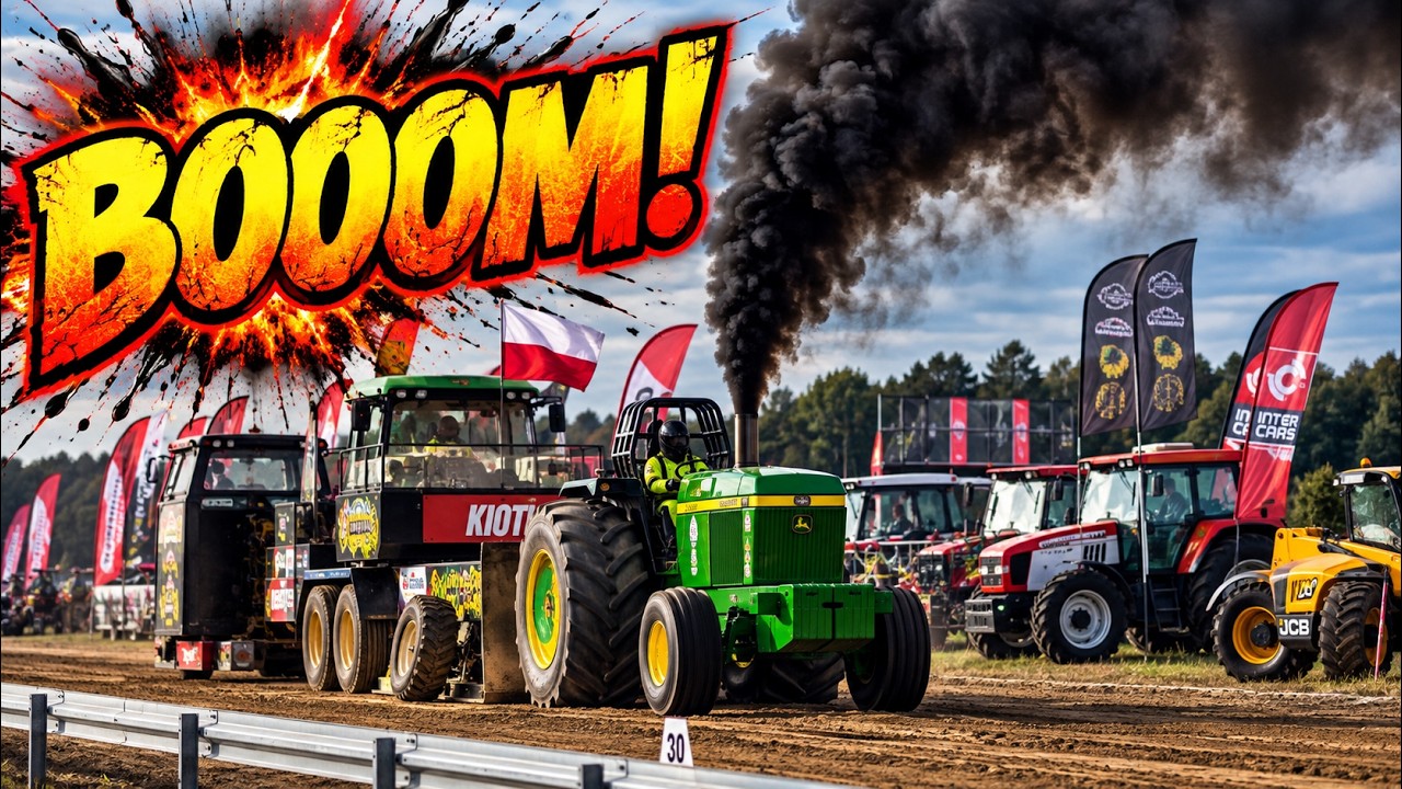 💥 PULLER EXPLOSION! Engine failure at AGRO SHOW 2026