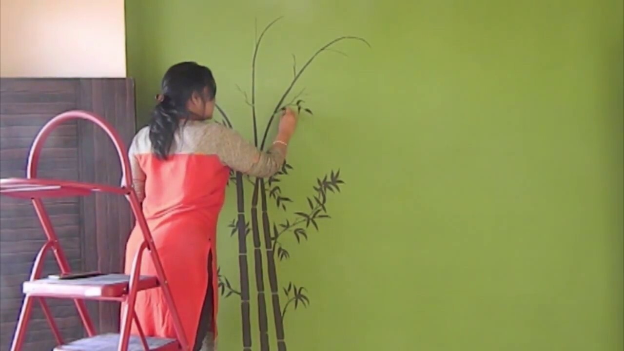 Bamboo Wall Design - Babita Keshan