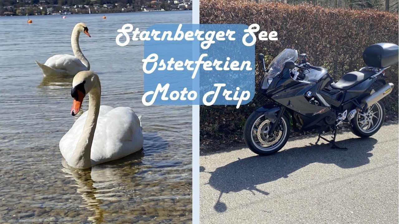 Starnberger See 🇩🇪. Moto Trip aus der Ich-Erzähler-Perspektive. Akrapovic Sound und "C, G" Klavier.