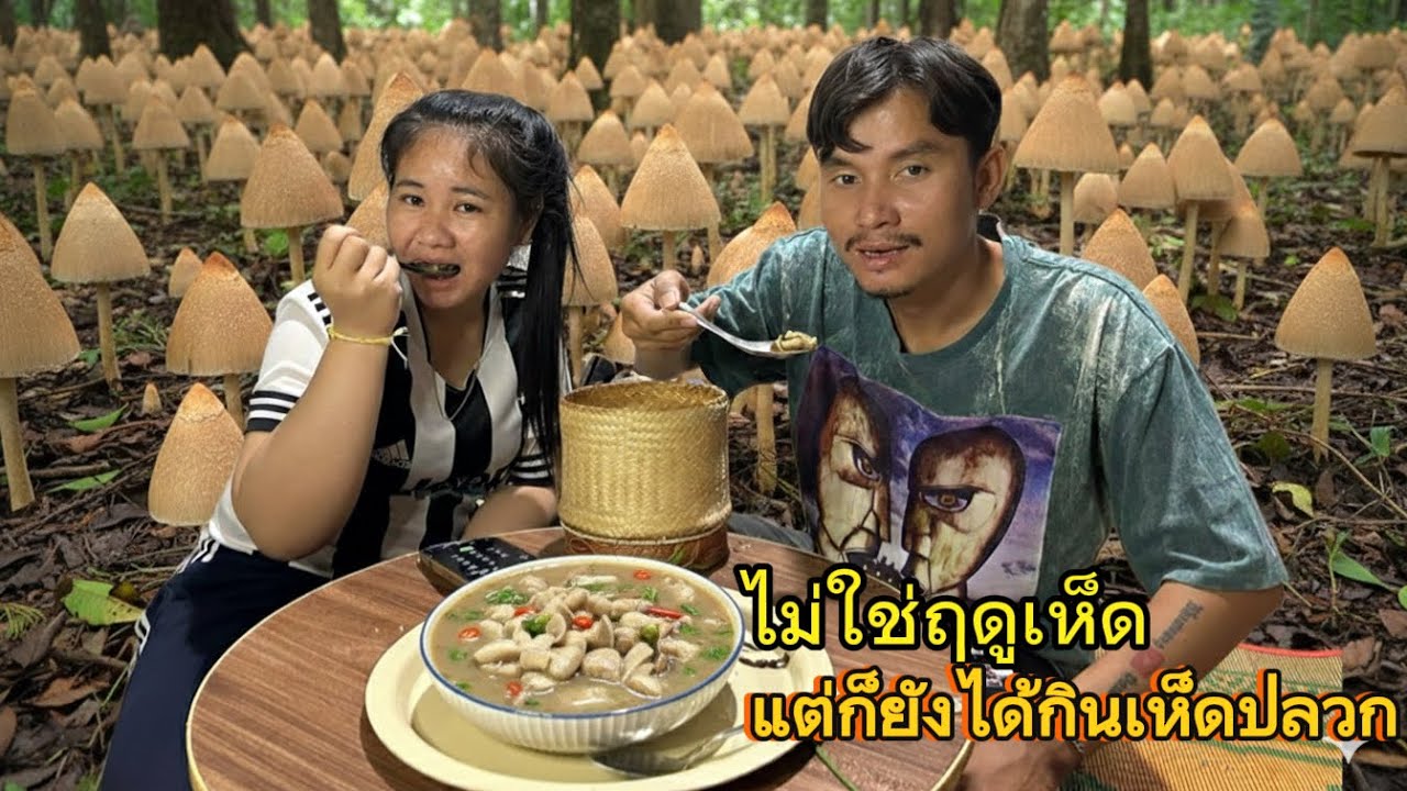 แฟนแกงเห็ดโคลให้กิน เป็นเมนูบ้านๆหาทานได้ยากมาก￼