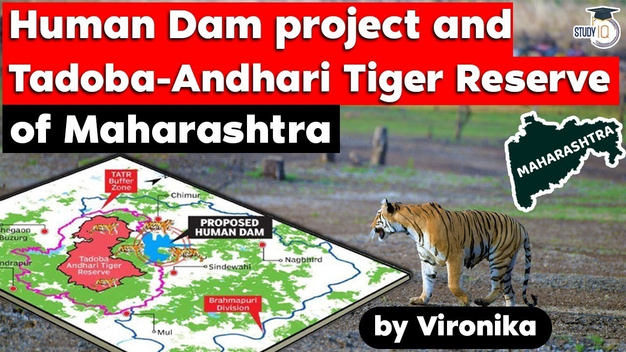 Tadoba Andhari Tiger Reserve and Human dam project revival plan | MPSC Maharashtra Civil Service
