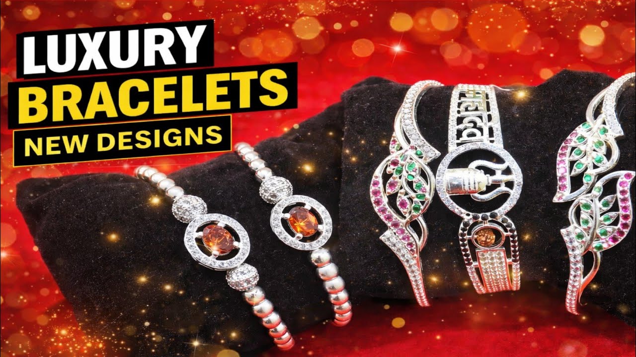 New Silver Bracelet Designs 2026 | Latest Collection✨️ 