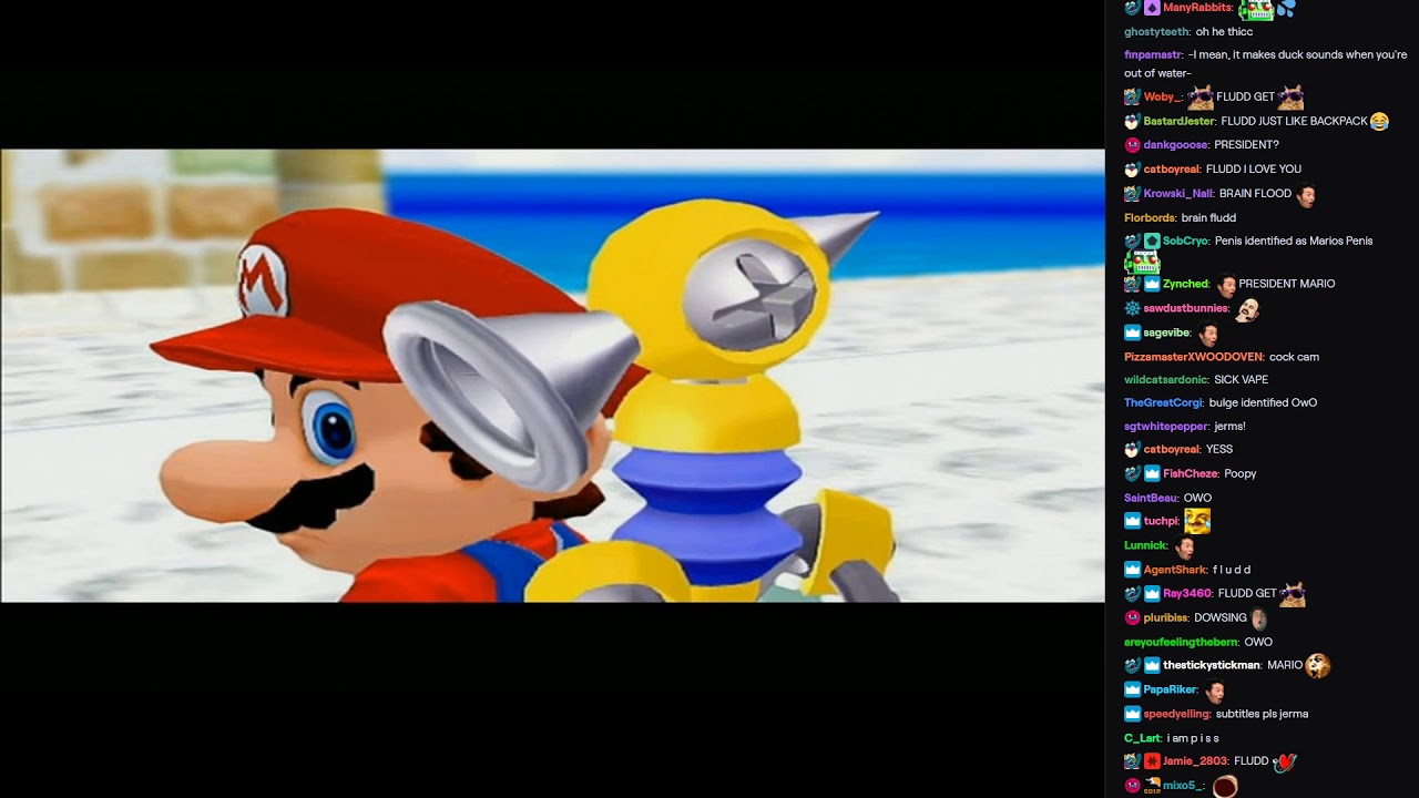 Jerma Streams [with Chat] - Super Mario Sunshine