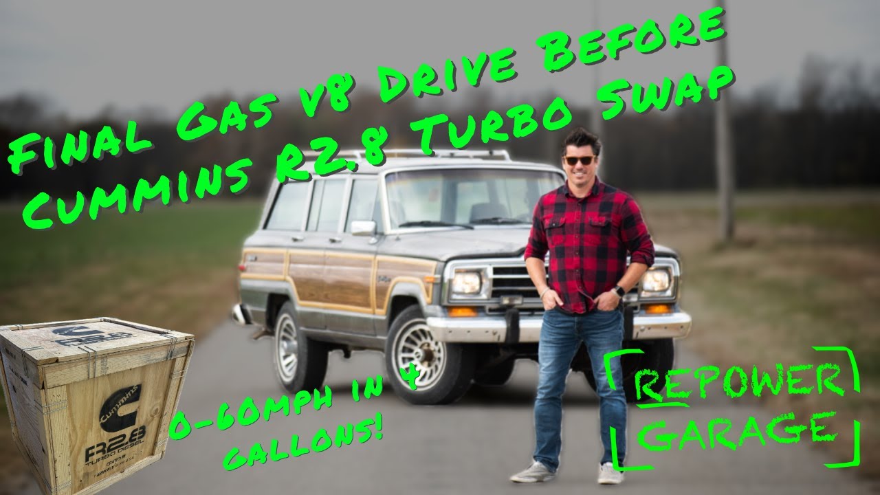 Repower Garage: EP5 - Final Stock Jeep Grand Wagoneer Drive as a Gas V8