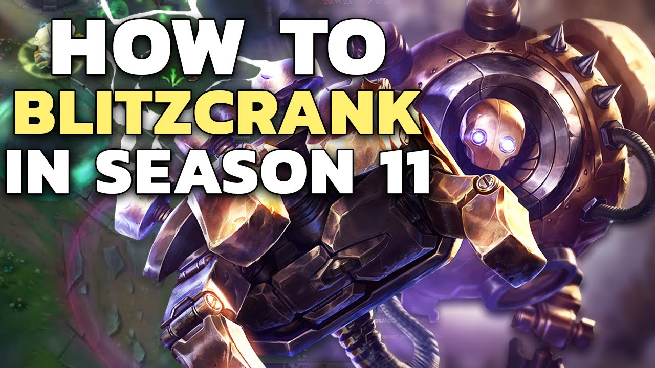 HOW TO PLAY BLITZCRANK IN SEASON 11! INSANE CHALLENGER SUPPORT GAMEPLAY - League of Legends