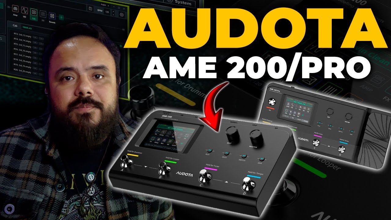 COMPREI A PEDALEIRA AUDOTA AME 200/PRO! LANÇAMENTO!!!