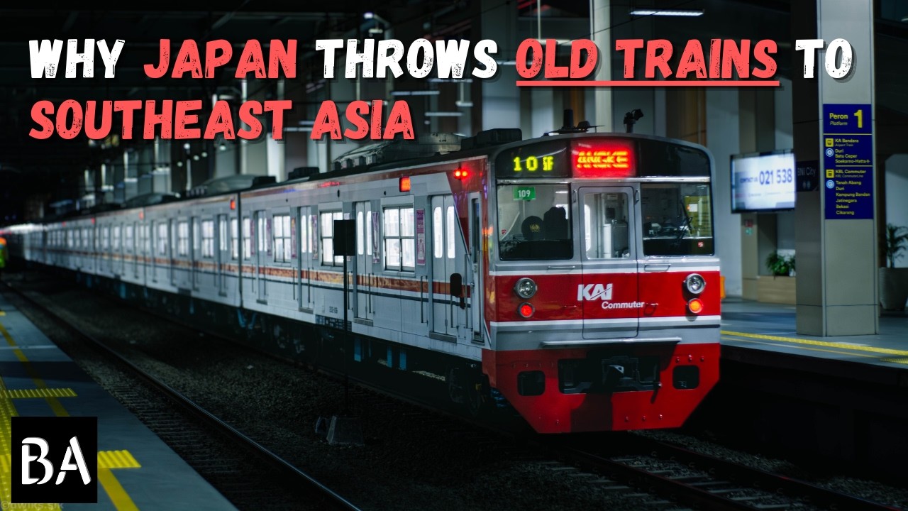 Why Japan’s Old Trains End Up in Southeast Asia