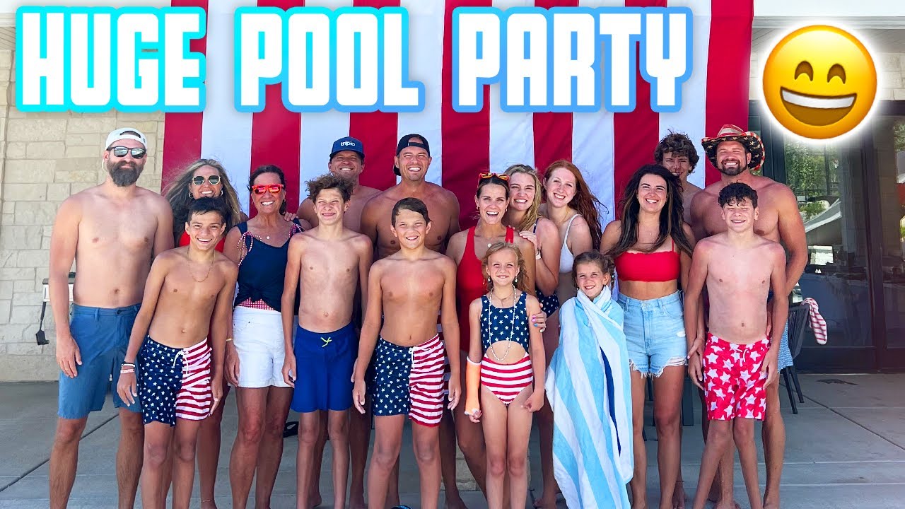 POOL PARTY | BIGGEST BINGHAM POOL PARTY EVER DONE | NEVER SEEN BEFORE FOOTAGE OF THE BINGHAMS
