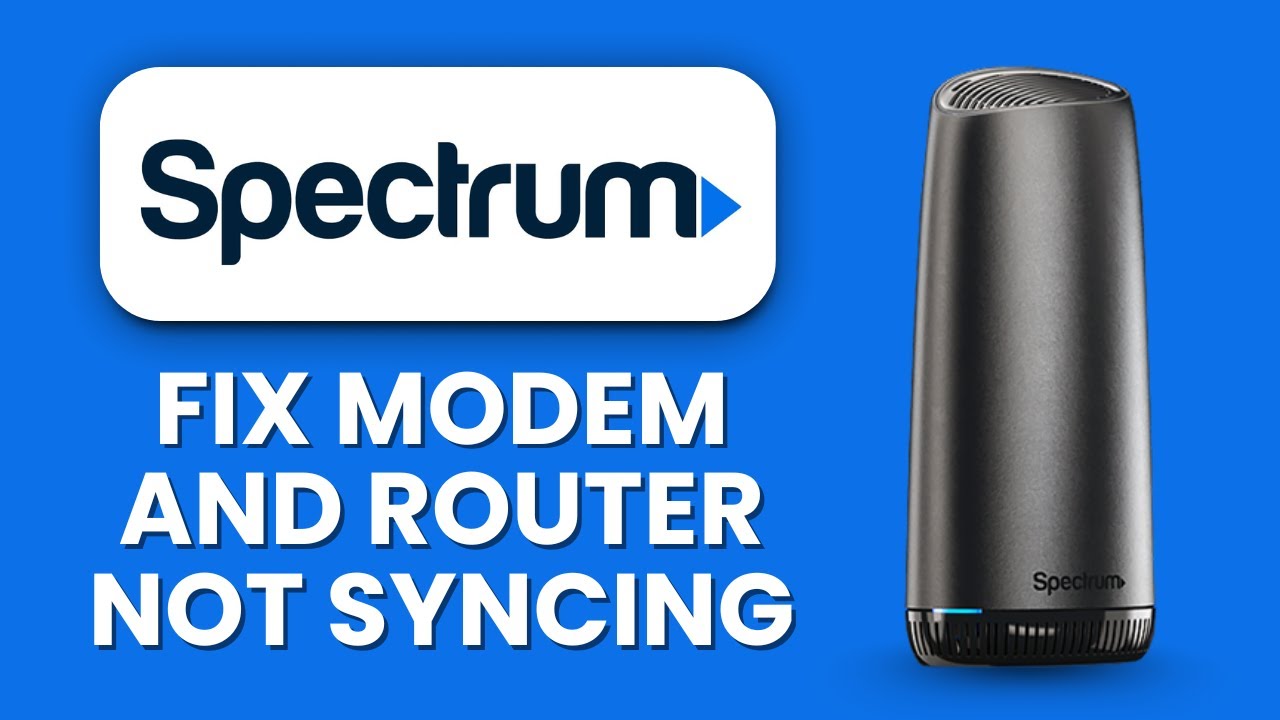 NEW! Spectrum Modem and Router Not Syncing (2025) 🔧 | Fix Connection & Pairing Problems Fast