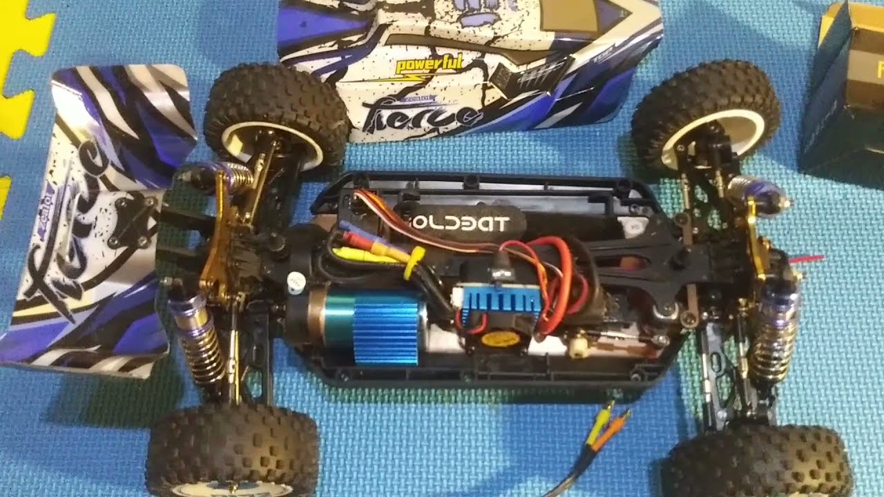 WLTOYS 124017 V1 racestar 2845 3930kv 3s speed runs