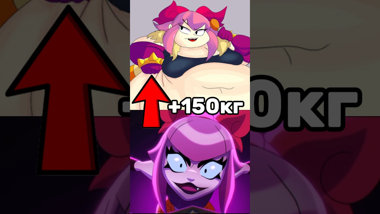 What if brawlers become Fat in Brawl Stars!?