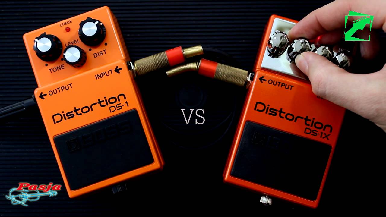 BOSS DS-1 vs BOSS DS-1X - demo, reamping test