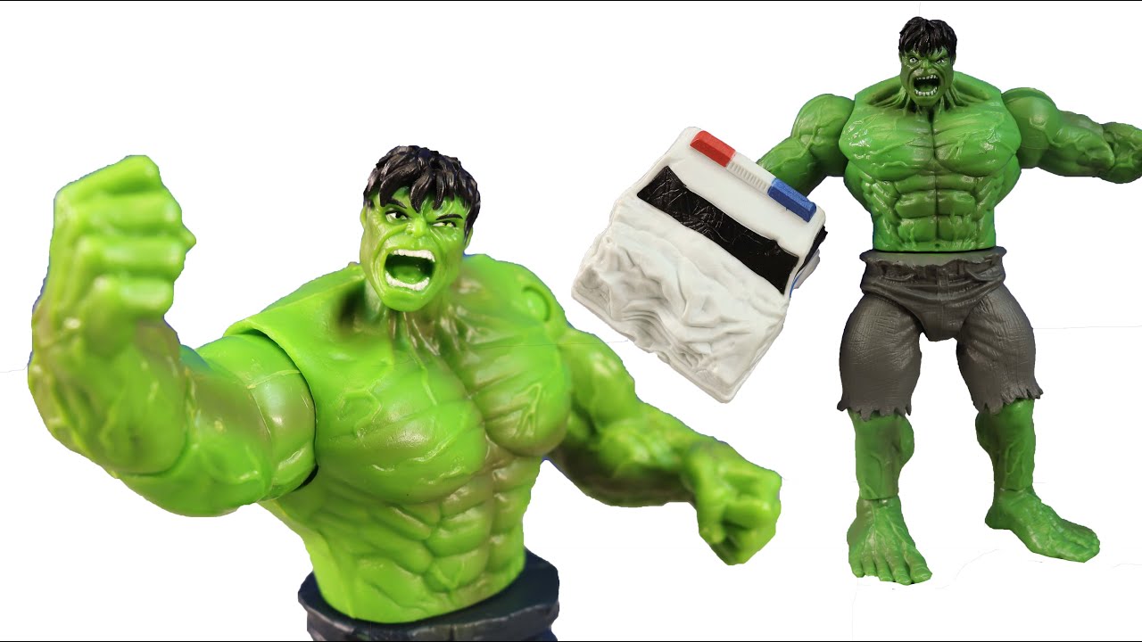 Коллекция фигурок по фильму «Невероятный Халк» | Power Punch Hulk