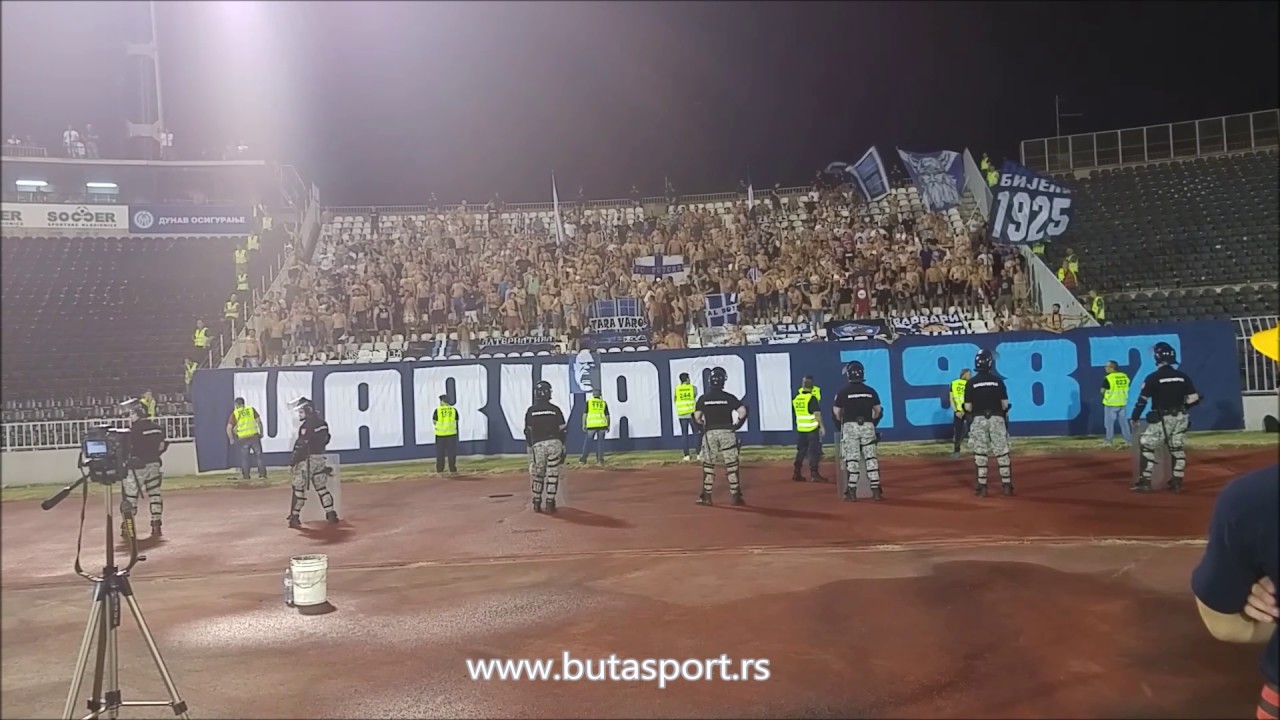 Varvari ne uzvraćaju Grobarima na skandiranje Kosovo - Srbija