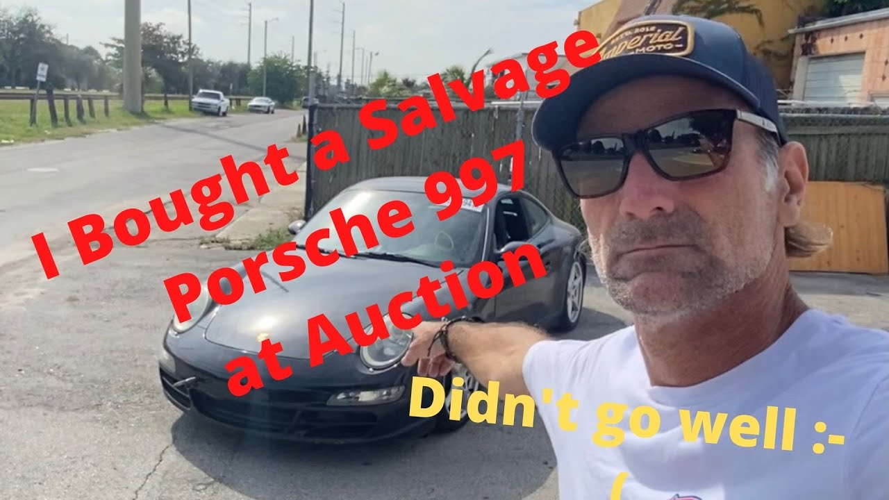 I Bought a Salvage Porsche 997 at Auction !!