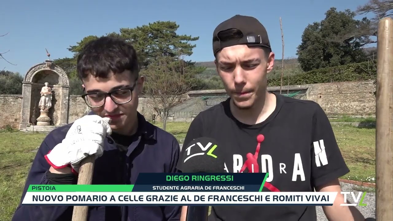 Nuovo pomario a Celle grazie al De Franceschi e Romiti vivai