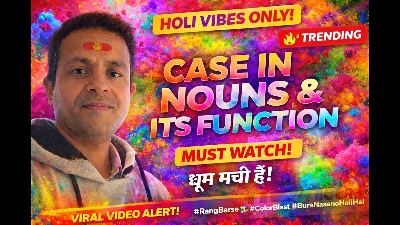 Class 10 English Grammar | Case in Noun Full Chapter Explanation 🔥 | by Gaddu sir
