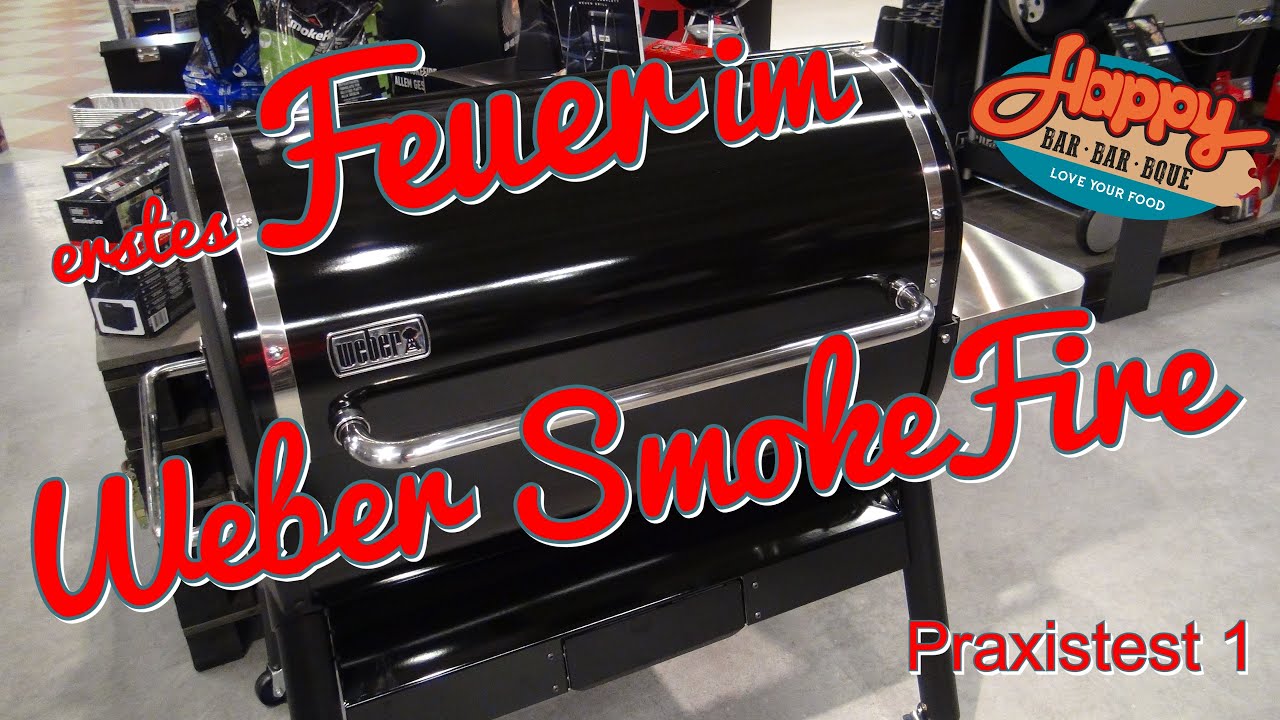 1. Praxistest des Weber SmokeFire EX6
