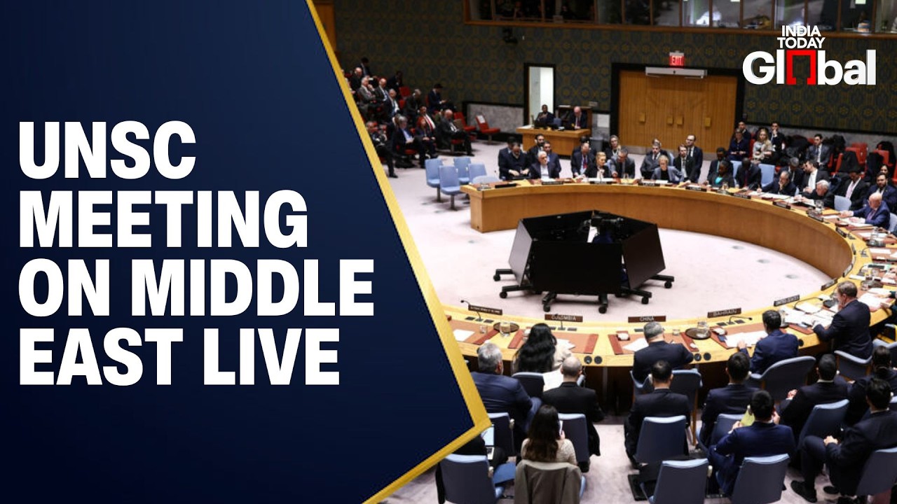 LIVE: UNSC Meeting on Middle East & Hormuz Resolution Vote | Iran War Update