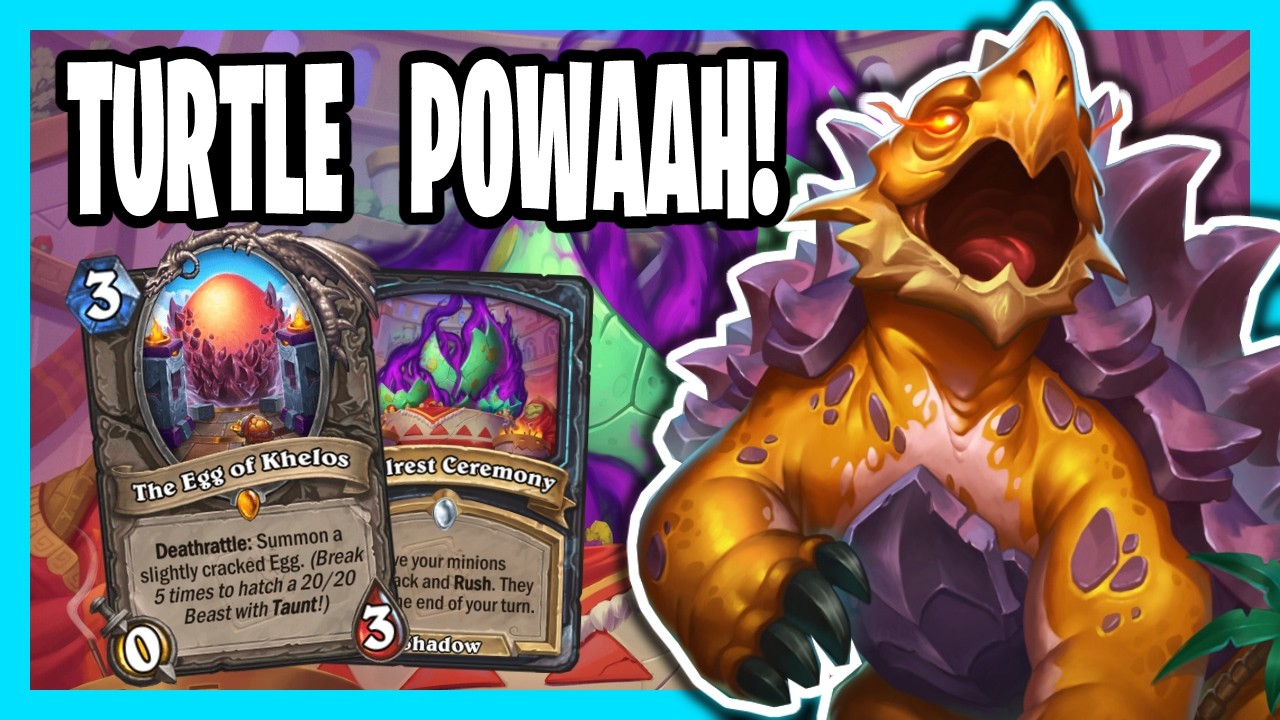 Egg DK is CRACKED! Across the Timeways Hearthstone Death Knight Deck