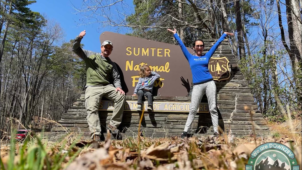 Sumter National Forest, Issaqueena Falls and Stumphouse Tunnel.