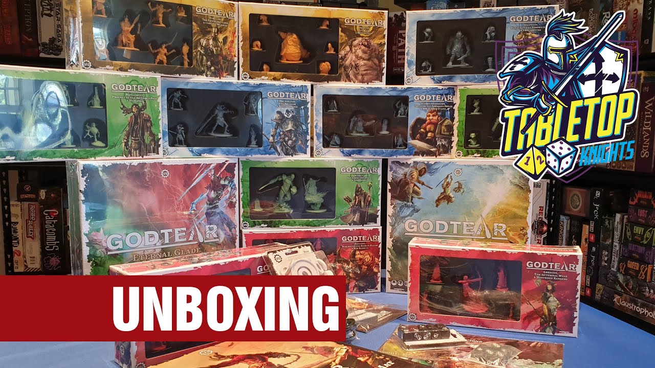 Godtear - Full Kickstarter Mega Unboxing