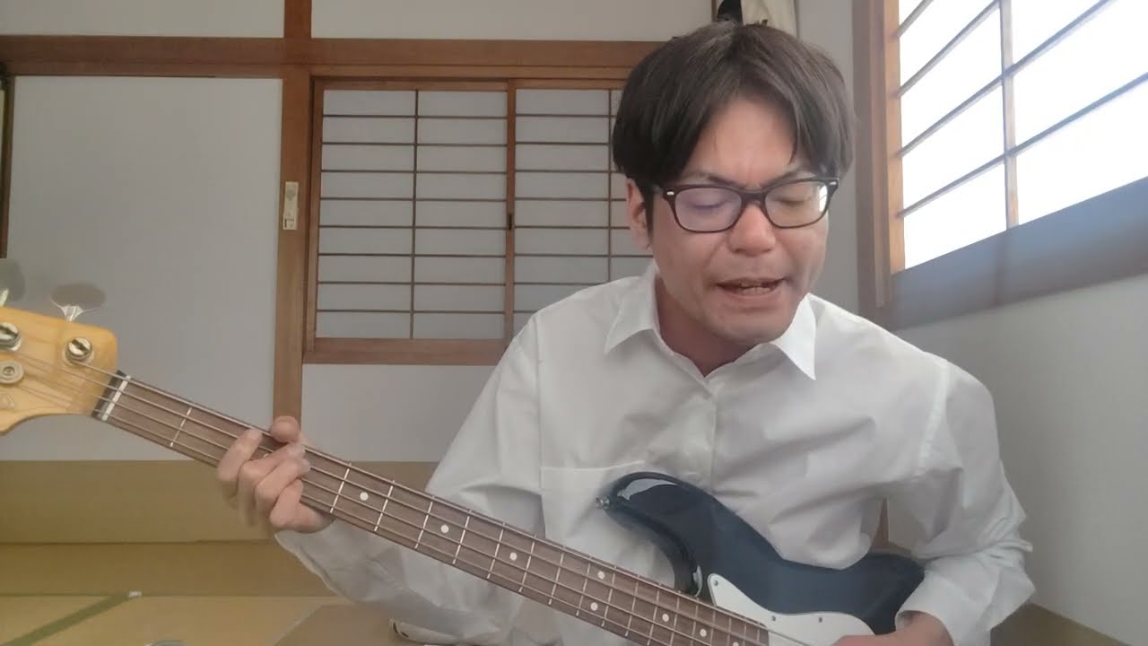 ここではない、どこかへ/GLAY　ベース弾き語り