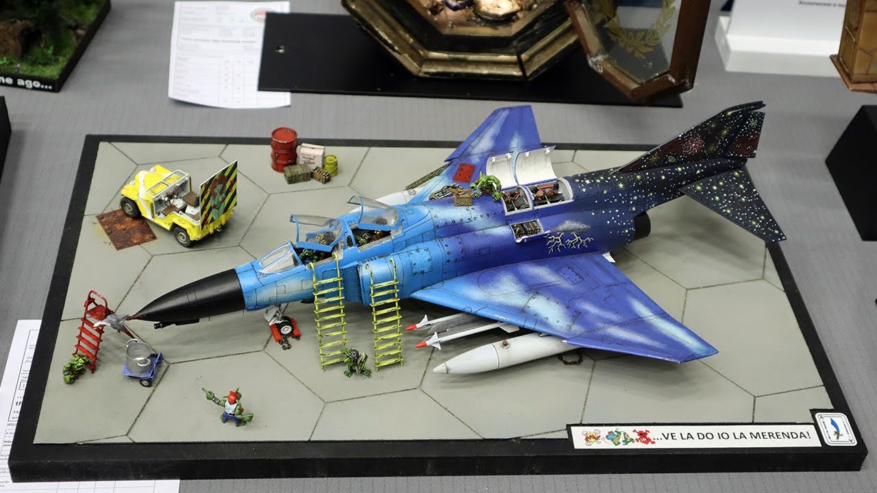 Moson Show 2024 Part 7: Sci-Fi, Scratch Build and Other Models and Dioramas