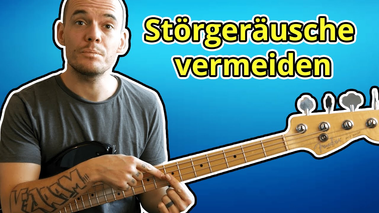 Bass Saiten klirren und schnarren?! - E-Bass für Anfänger