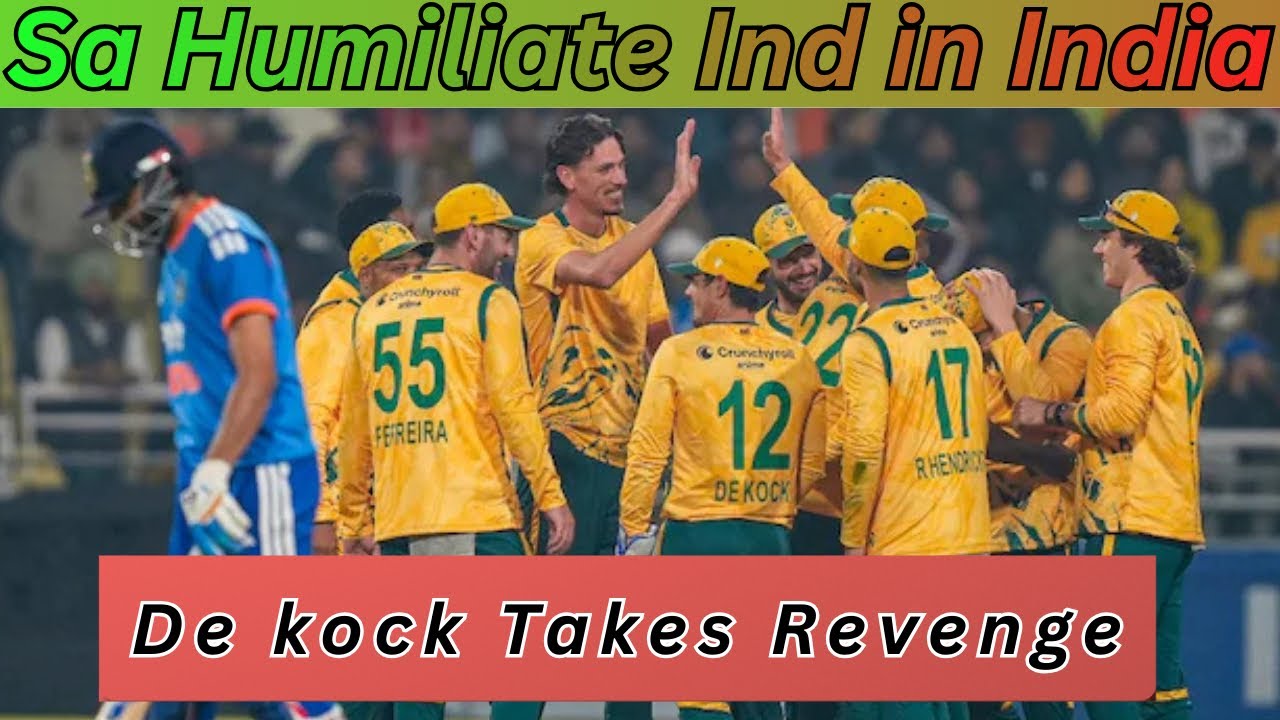 India Had No Answers | South Africa Dominate India | De Kock On Fire |