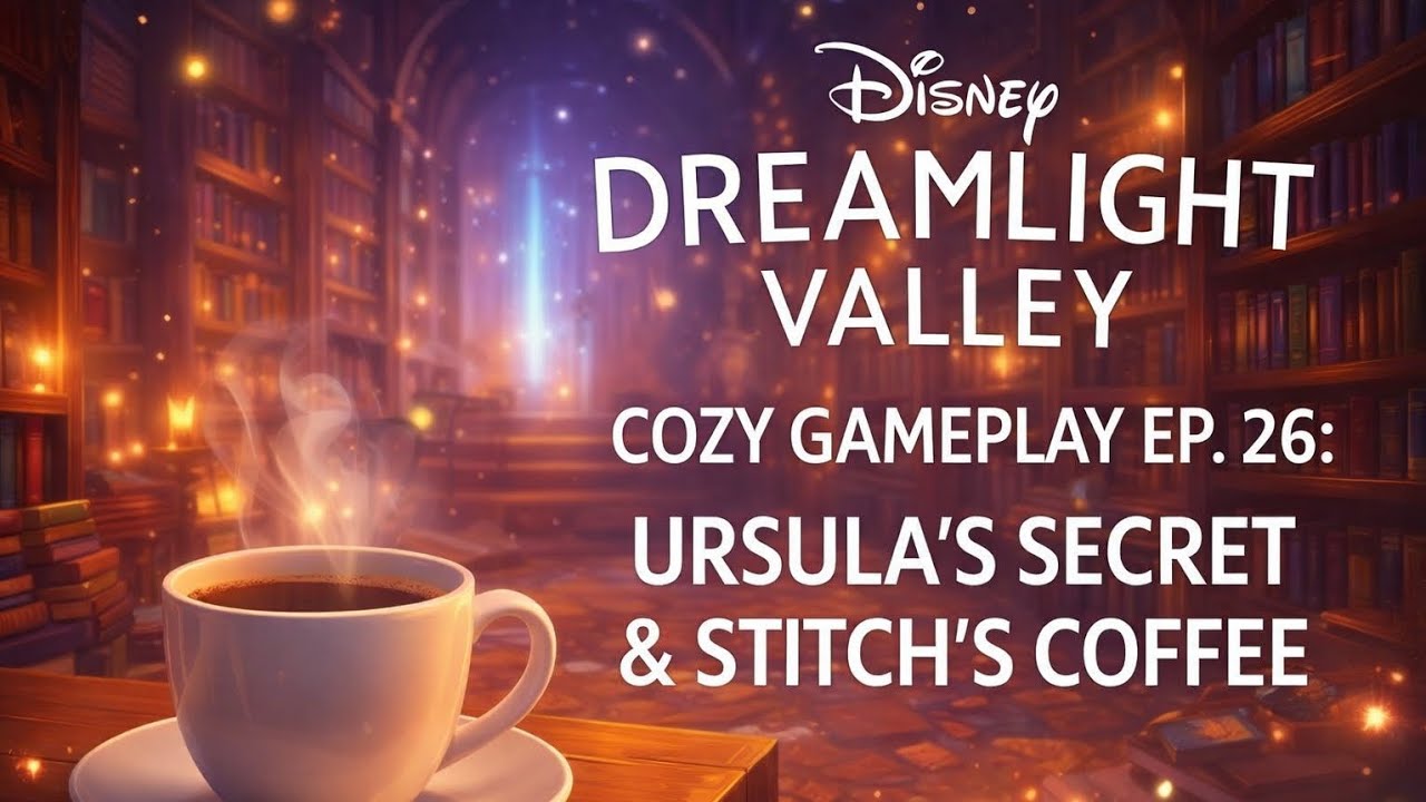 Disney Dreamlight Valley – Cozy Gameplay Ep. 26: Ursula’s Secret & Stitch’s Coffee