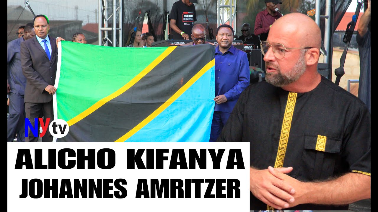 ALICHO KIFANYA JOHANNES AMRITZER KABLA YA KUANZA MKUTANO