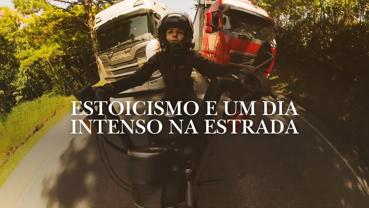 Estoicismo no posto de combustível e trânsito caótico