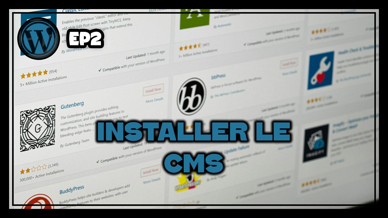 Installation du site | WordPress - EP2