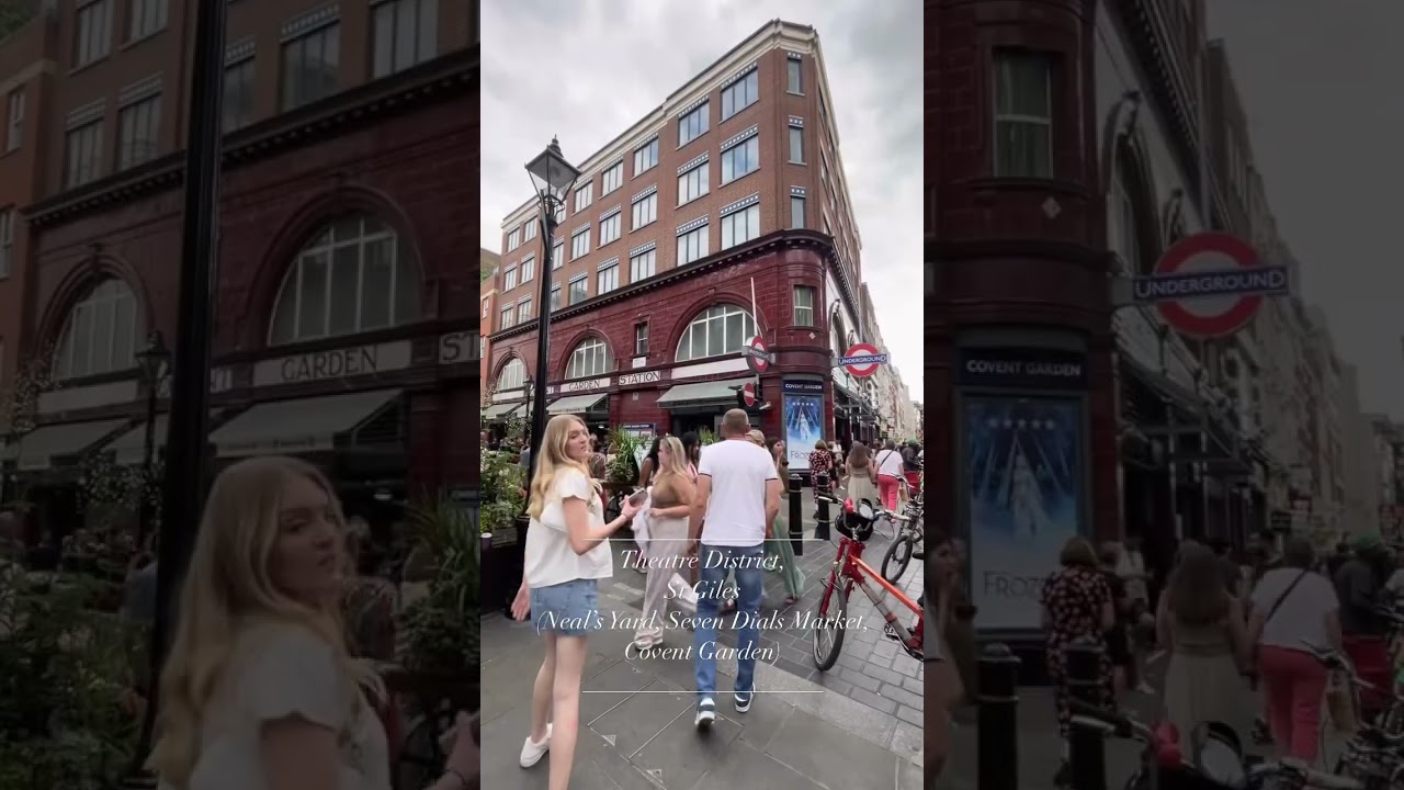 London - Covent Gardens, Seven Dials, Neal&rsquo;s Yard